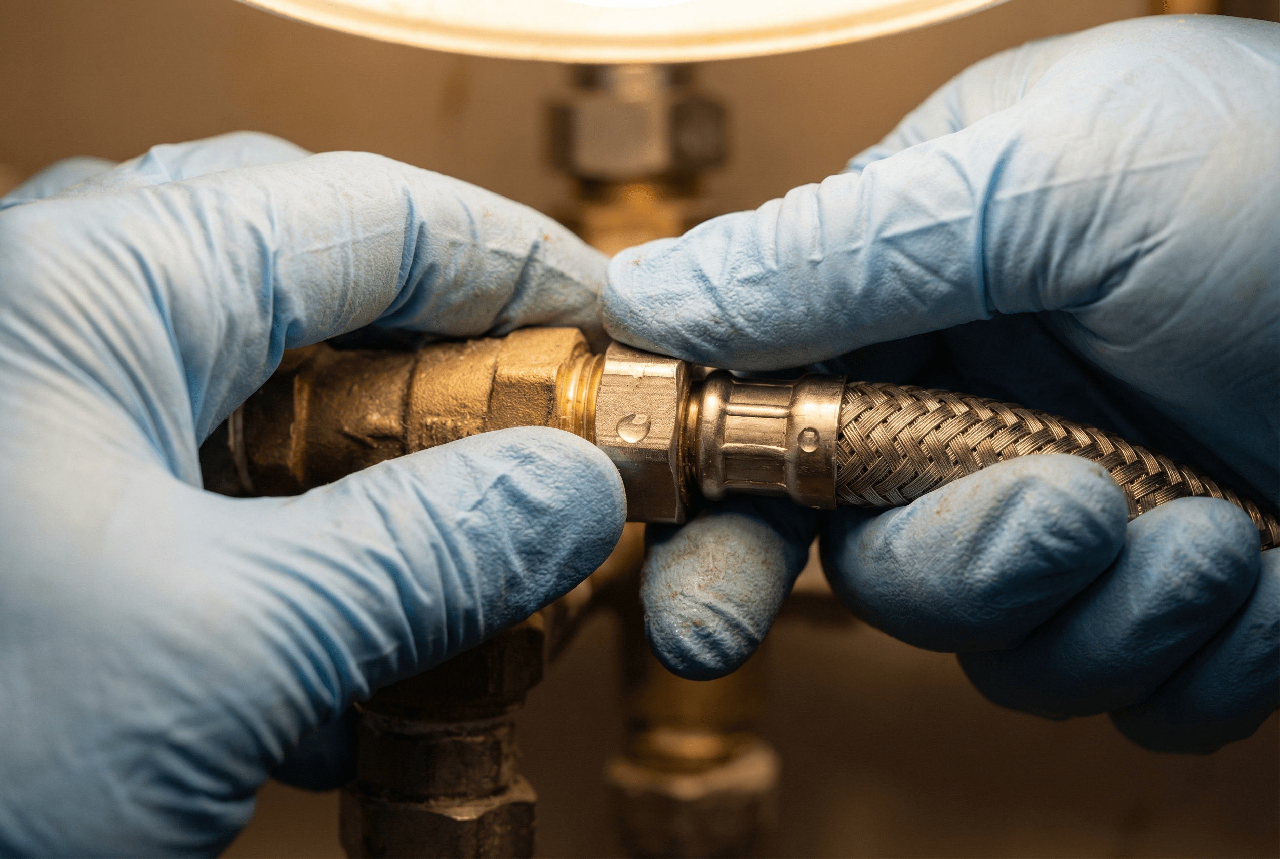 Noggran inspektion av värmesystemets komponenter